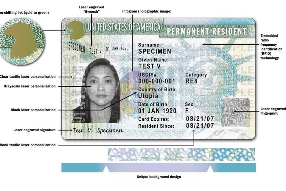 Suspensión migratoria de Trump retrasaría expedición de 110 mil green cards para residencia en EU, estimó Instituto de Política Migratoria.