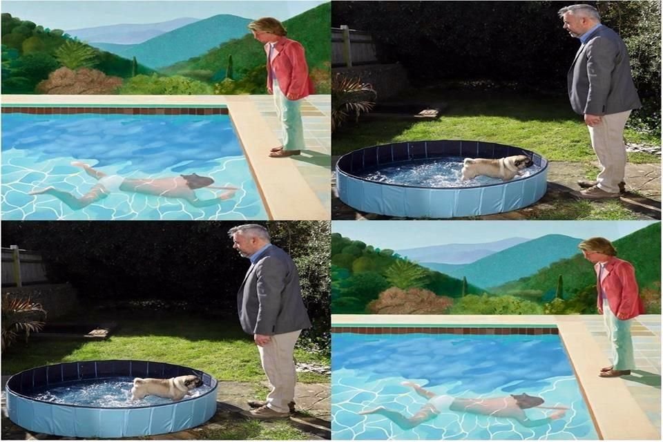 'A Bigger Splash' (El Gran Chapuzón) David Hockney, 1967 @a_roving_eye