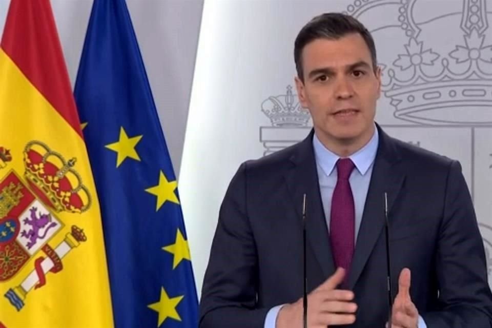 El Presidente de España, Pedro Sánchez, anunció un plan de cuatro fases para levantar el confinamiento por Covid-19; iniciará el 4 de mayo.