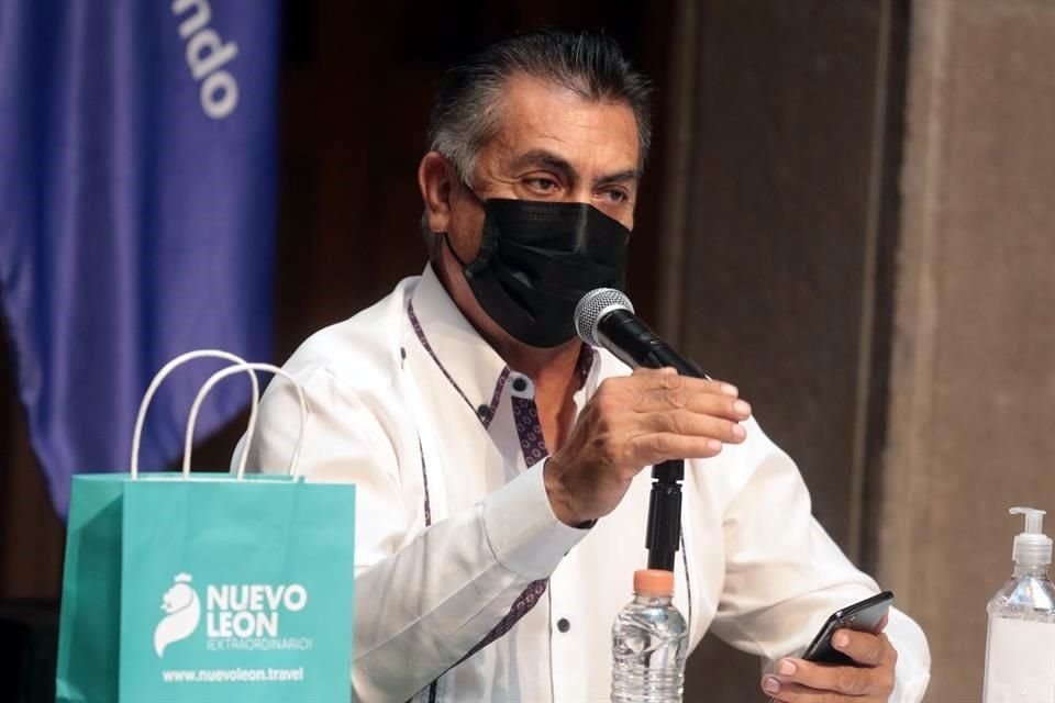 Jaime Rodríguez, Gobernador de Nuevo León.