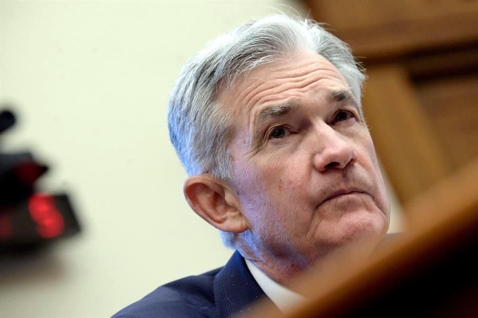 Jerome Powell, presidente de la Reserva Federal estadounidense.