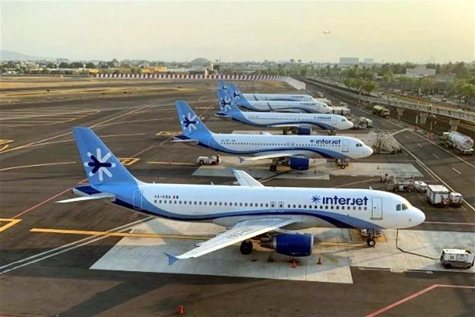 Actualmente, Interjet opera con siete aviones Sukhoi SuperJet 100, frente a las 67 aeronaves que tenía en funcionamiento en enero de este año.