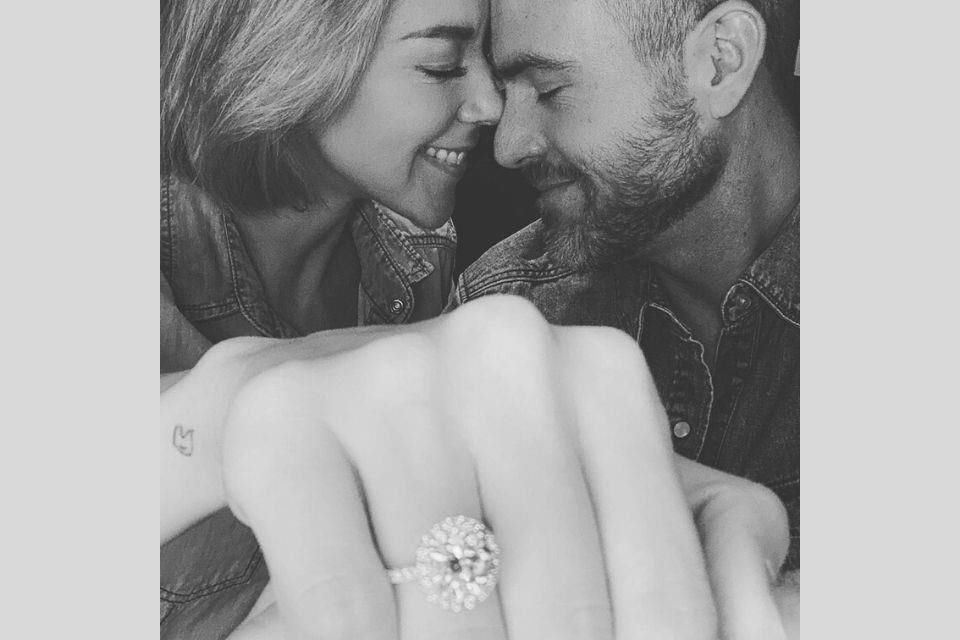 La pareja reveló la noticia a través de sus cuentas de Instagram.