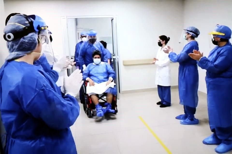 El paciente fue identificado como Gabriel, de 47 años de edad.