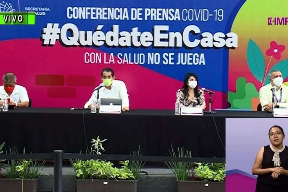 Conferencia de autoridades de salud de Morelos.