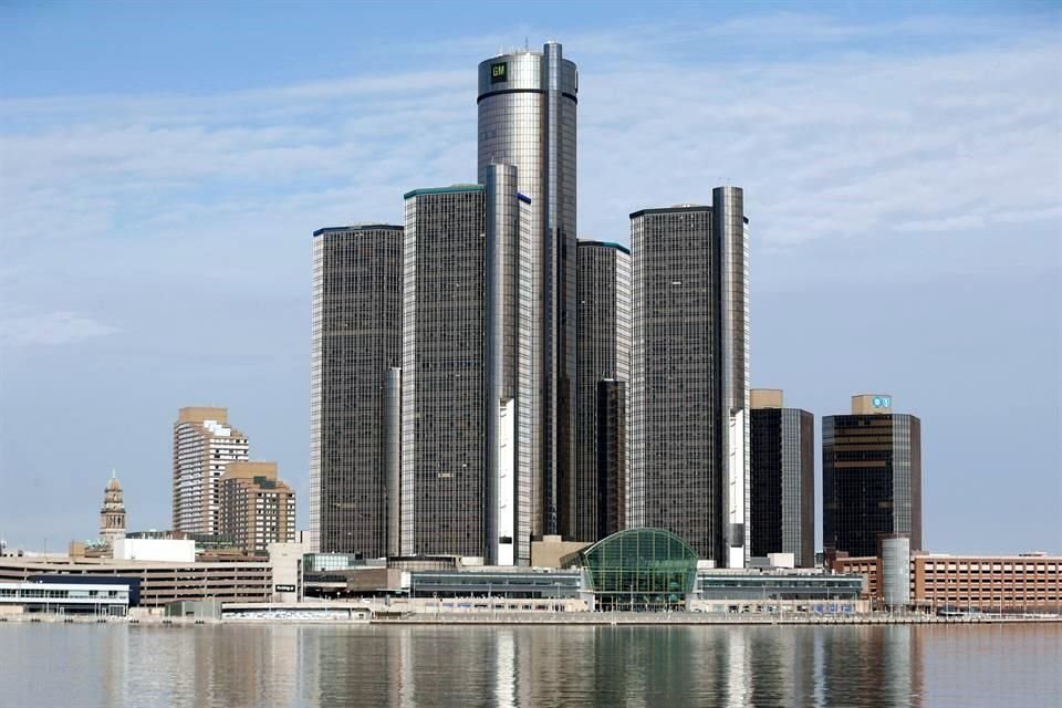 Oficinas corporativas de General Motors en Detroit, Michigan.