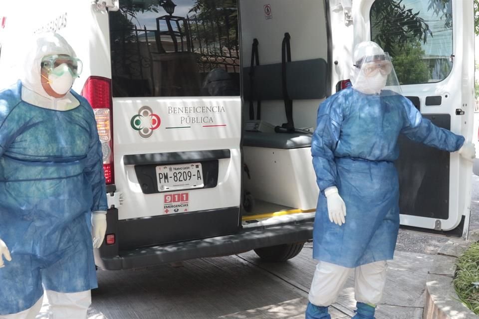 Tres pacientes fueron trasladados a hospitales.