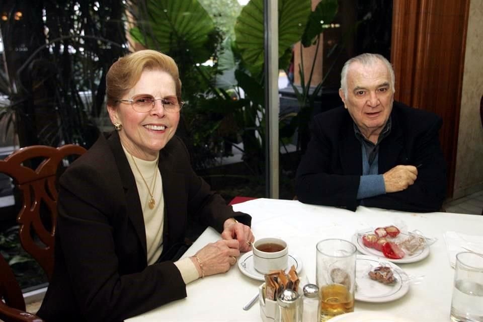 Fotografía de Paloma Cordero y Miguel de la Madrid en 2007.