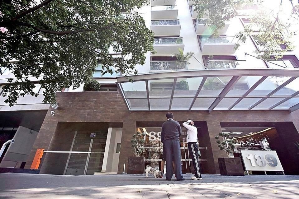 El departamento L-103 del edificio en Arquímedes 189, en Polanco.