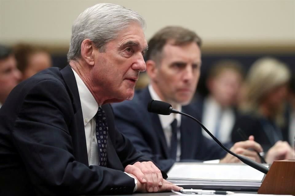 El Fiscal especial Robert Mueller testifica ante el Congreso en 2019.