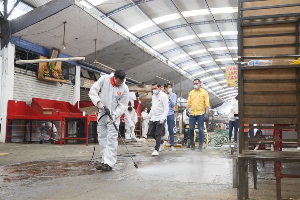 La pandemia de Covid-19 llegó al Mercado de Abastos de Guadalajara, al registrarse casos focalizados en la Calle 9.