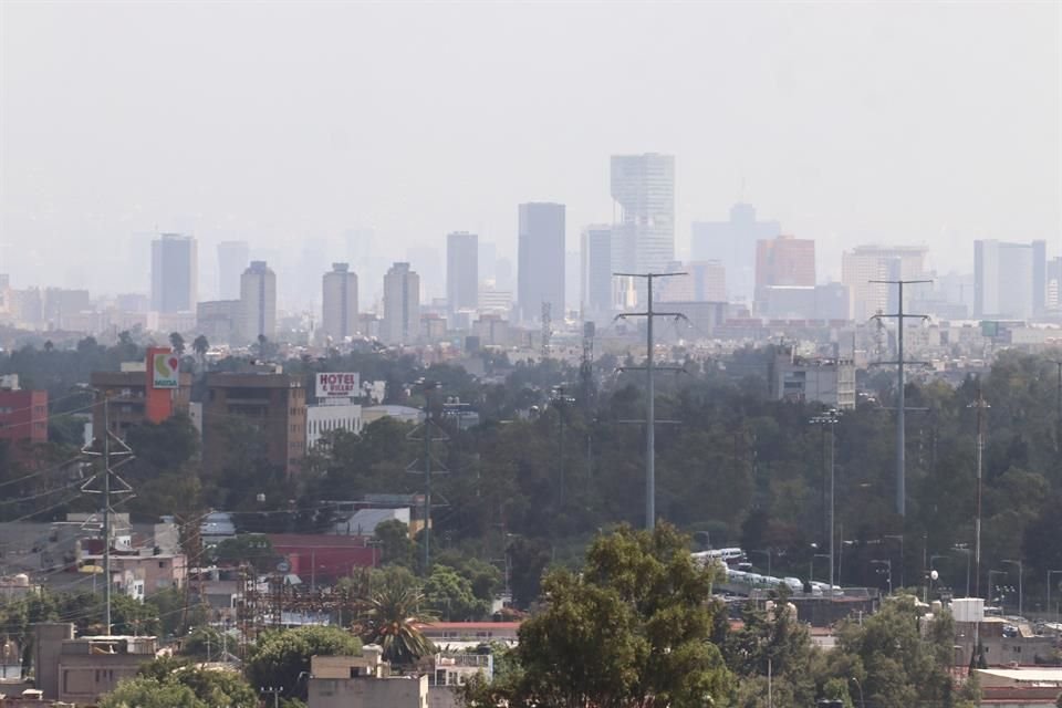 La contaminación en la CDMX no baja.