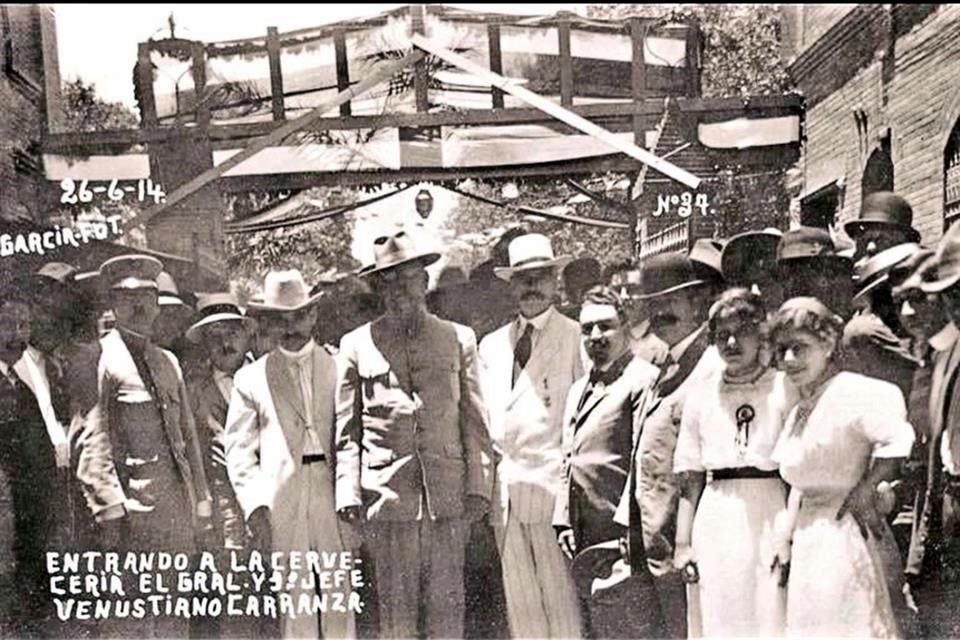 La conexión de Carranza y Monterrey se remonta al siglo 19, pues el padre de Venustiano, Don Jesús, era amigo de Santiago Vidaurri, quien fue Gobernador de Nuevo León.