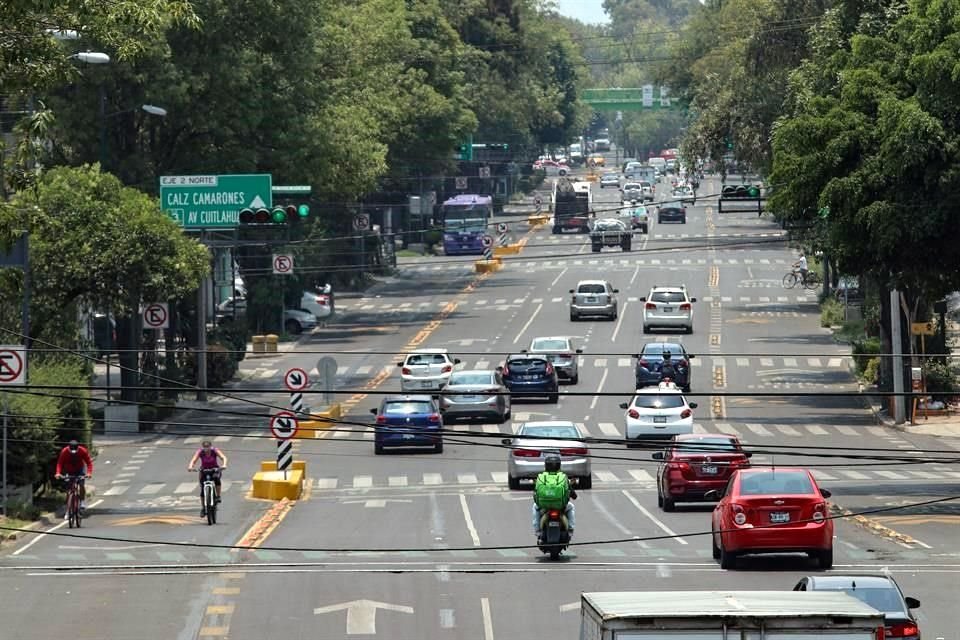 La ciclovía compartida conectará a otros ciclocarriles de la Capital.