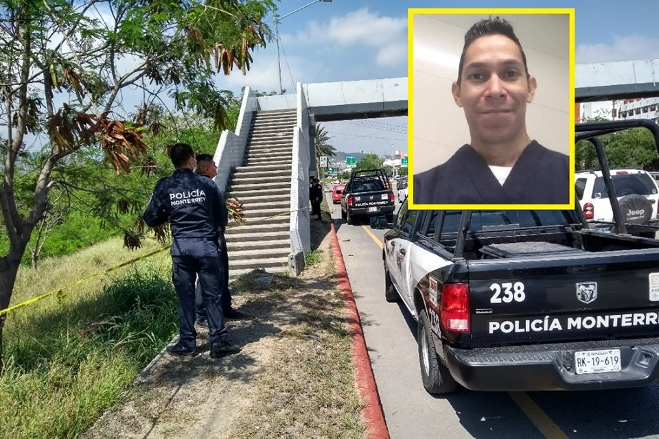 Fuentes confirmaron que el hombre encontrado muerto durante la maana en el Ro Santa Catarina es el enfermero Miguel ngel Muoz Palomares.