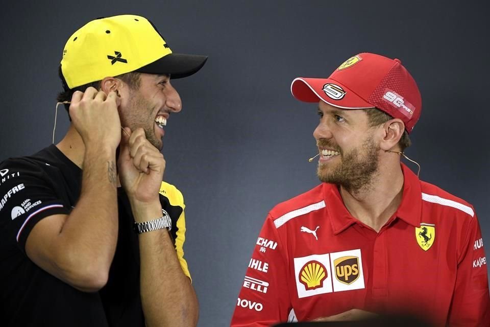 Daniel Ricciardo dice conocer bien a Vettel.