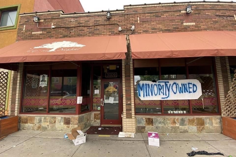 El restaurante Gandhi Mahal, en Minneapolis, fue uno de los afectados.