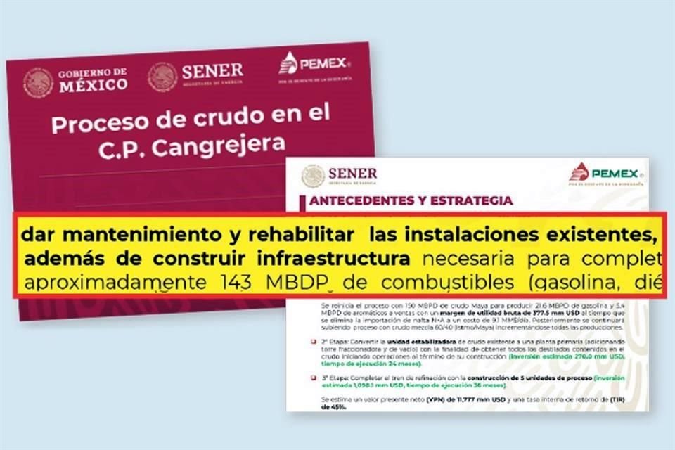 La propuesta para reactivar la Cangrejera está fechada en abril.