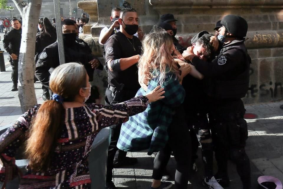 La marcha por Giovanni dejó 28 detenidos.