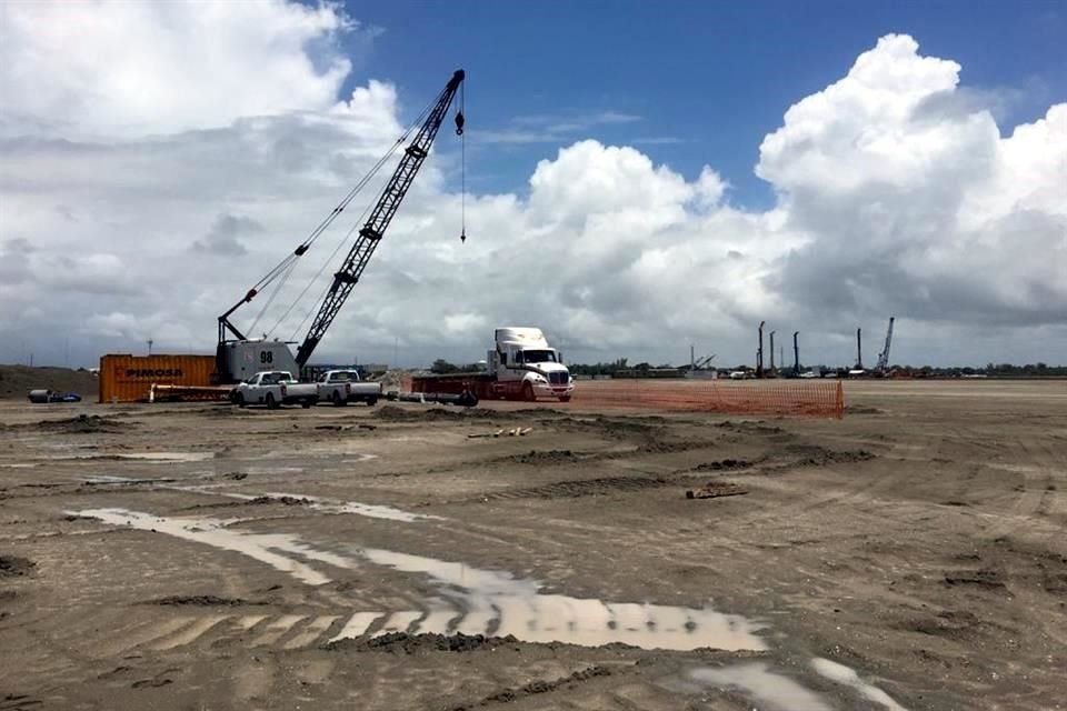 El Presidente revisó avances de la refinería de Dos Bocas.