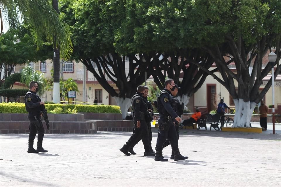 Aunque en redes sociales convocaron a una protesta en Ixtlahuacán, por la muerte de Giovanni López, no hubo manifestantes.