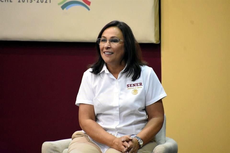 Rocío Nahle, titular de la Secretaría de Energía.