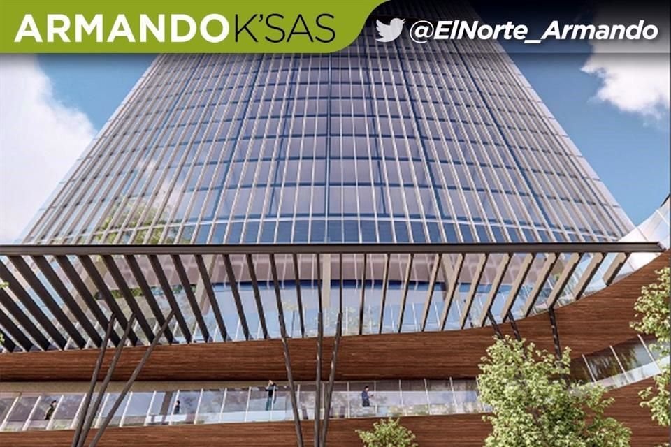 Por la Avenida Morones Prieto, donde estaba la Vinoteca, se construirá una torre de uso mixto de 160 metros de altura.