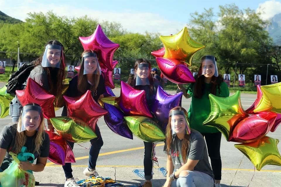 Patricia Quiroga, Andrea García, Ana Fer García, Dany Verdugo, Claudia Esquivel y Ana Guerra