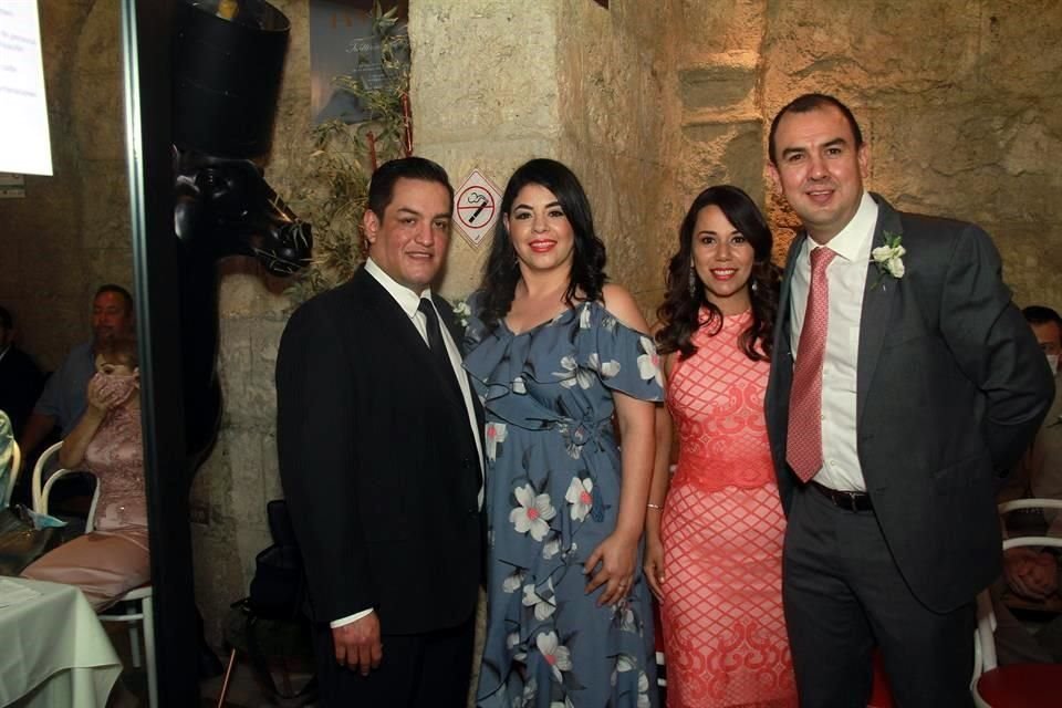 Eliud Merla, Dulce Ruiz, Leticia Reyes y Gerardo Reyes