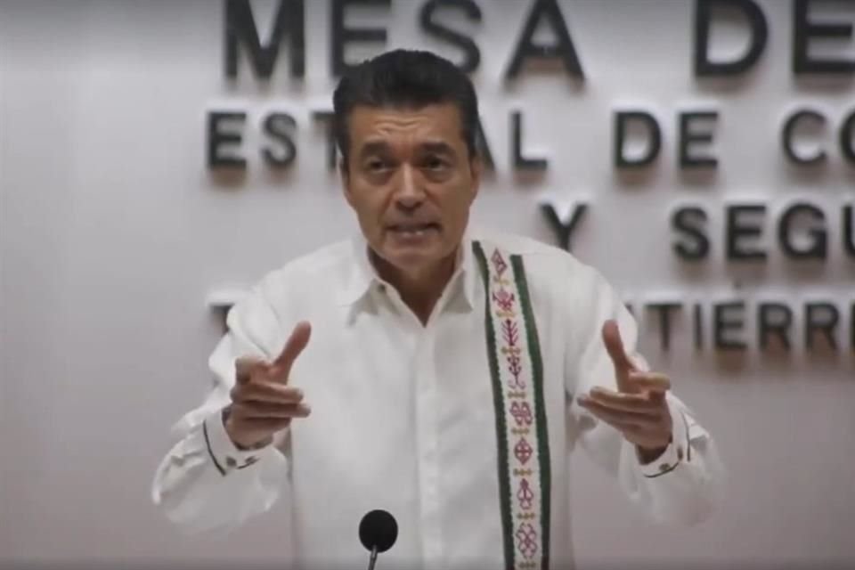 Rutilio Escandón, Gobernador de Chiapas.
