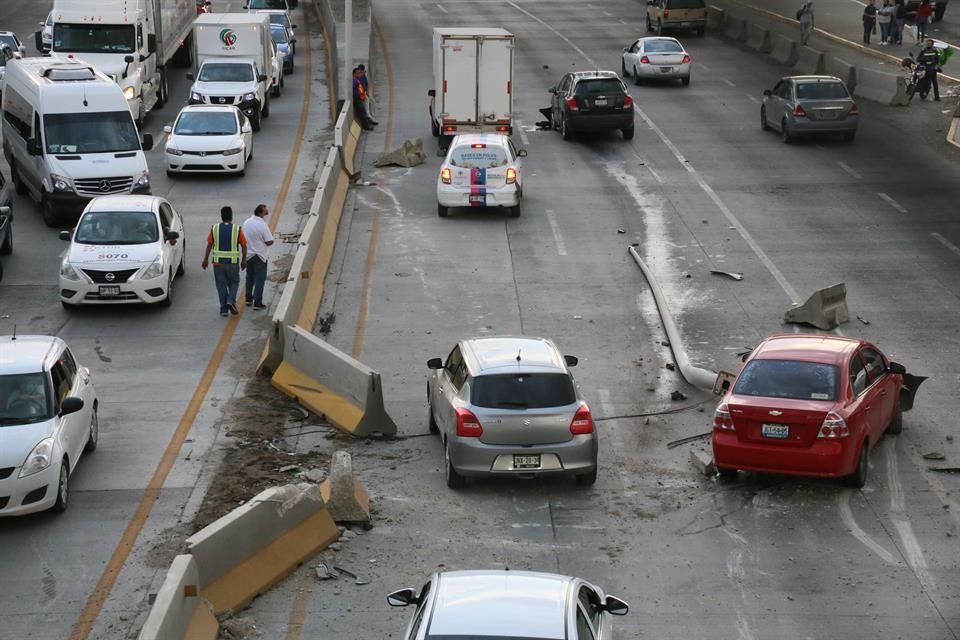 El conductor responsable quedó detenido.