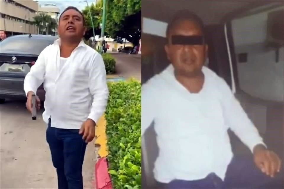 Alberto Consospó era el escolta de María Escandón.