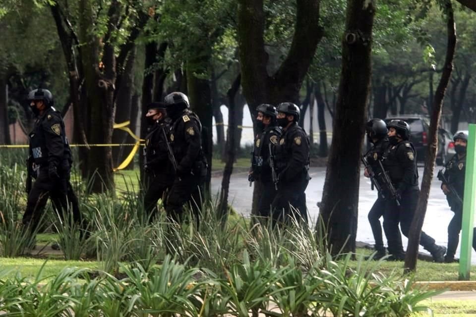 Policías han sido desplegados en la zona del ataque.