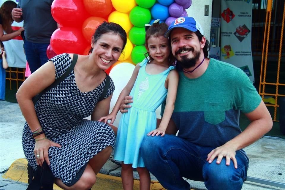 Gilda Ramos, Olivia Ortega Ramos y Juan Ortega