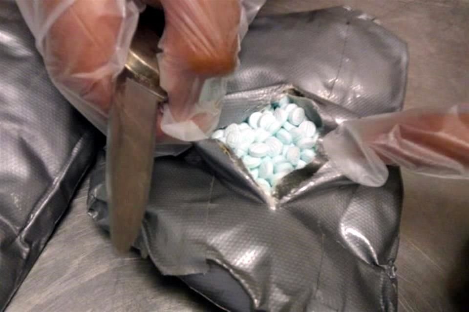 De 2016 a 2018 fueron asegurados 559 kilos del opioide de origen sintético. En los 3 años siguientes la cifra ascendió a 3 mil 497 kilos.