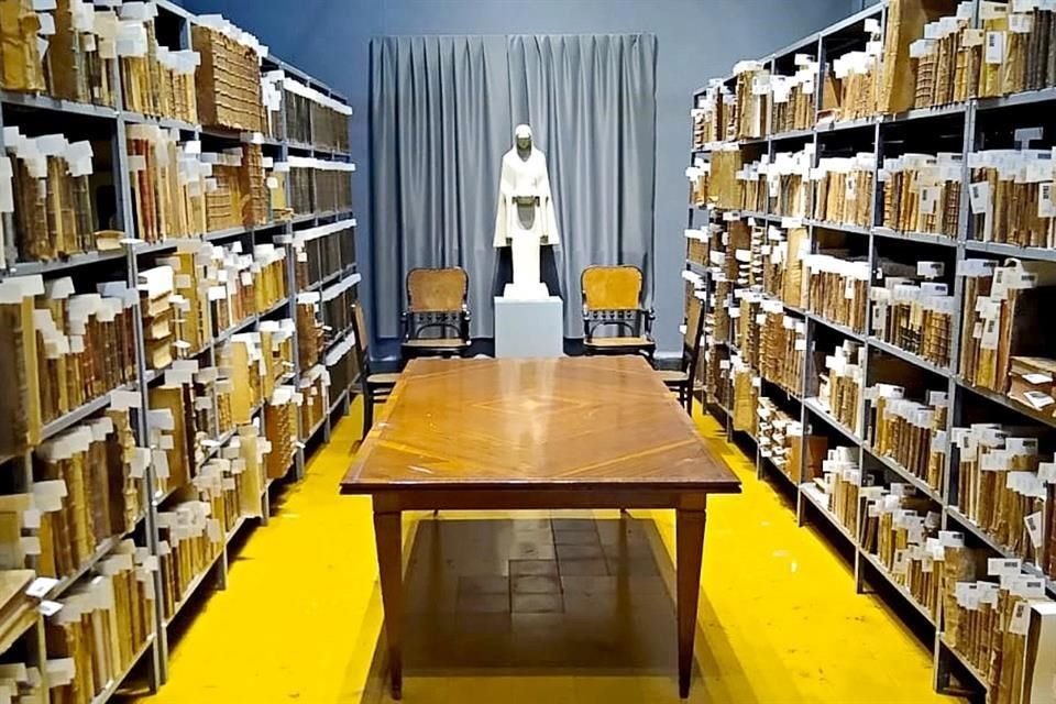 La nueva biblioteca del Museo de Arte Saco tiene un acervo de miles de libros con más de un siglo de antigüedad.