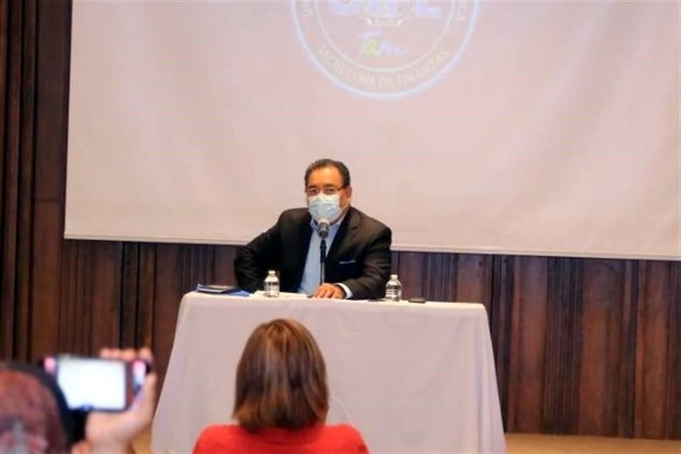 Titular de la Unidad de inteligencia Financiera del Estado, Raúl Ramírez Castañeda.