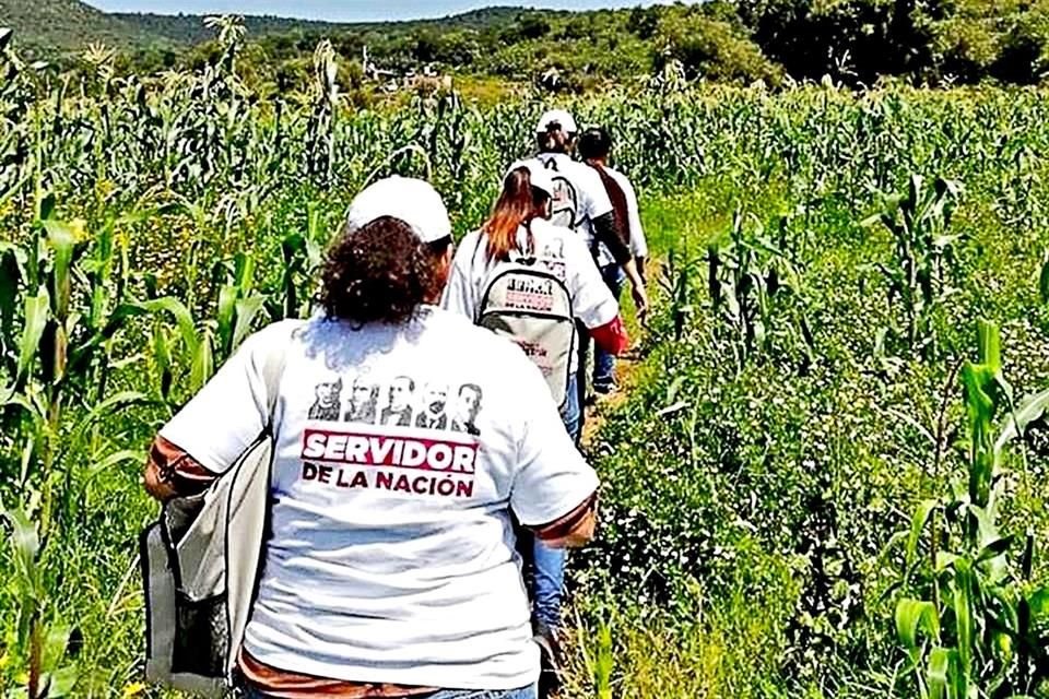 El Presidente dijo que el crimen organizado respeta a los Siervos de la Nación.