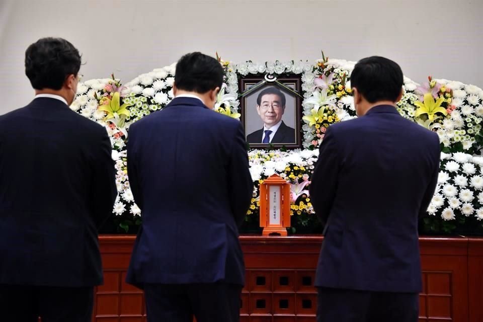 Funeral por parte del Ayuntamiento para el Alcalde Park Won-soon.