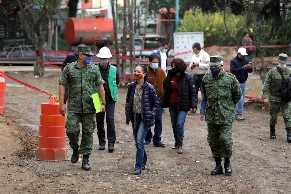 Durante un recorrido de supervisión, la Jefa de Gobierno, Claudia Sheinbaum, expuso que el Hospital Topilejo empezará a funcionar a finales de este año.