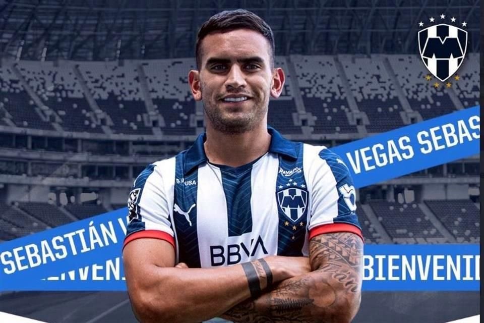 Sebastián Vegas viene como préstamo por un año con opción a compra.