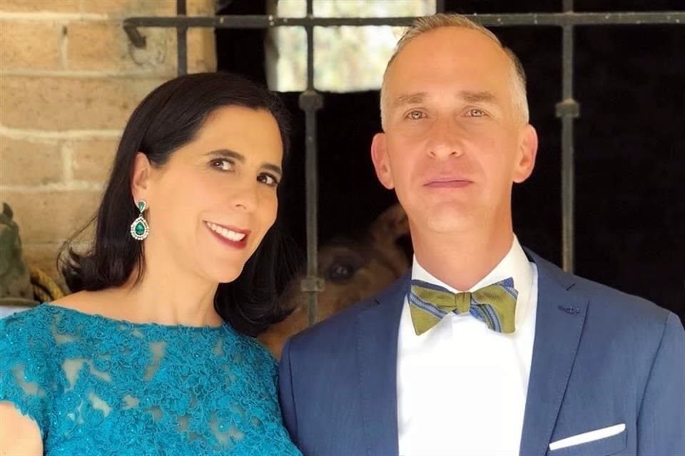La pareja cumplió 22 años de casados.