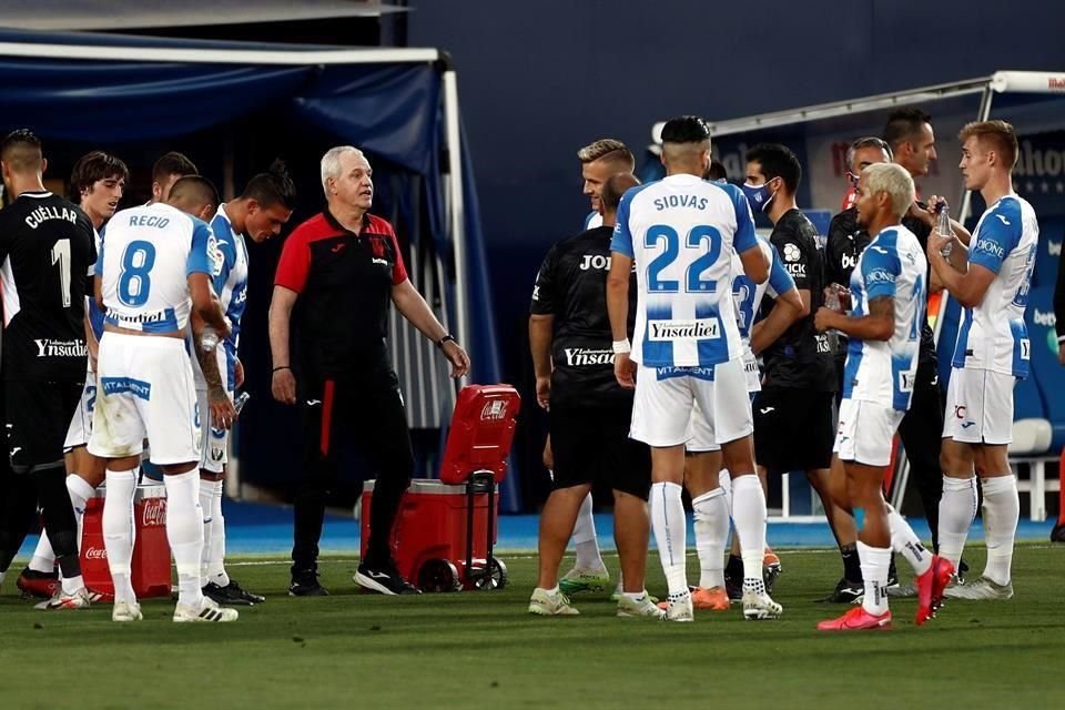 El Leganés de Javier Aguirre tuvo una clara en tiempo de compensación, pero fallaron en la definición.