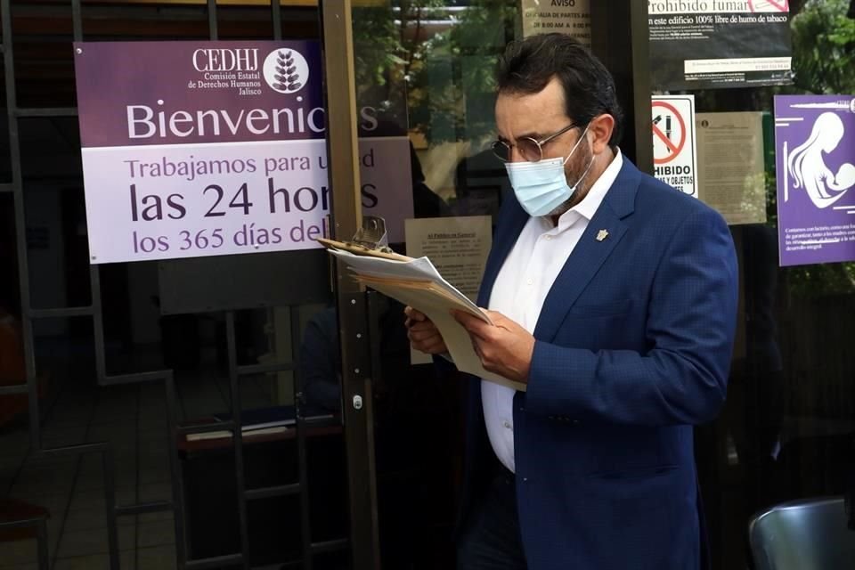 Miguel Ángel Van Dick Puga, representante de los usuarios del club.