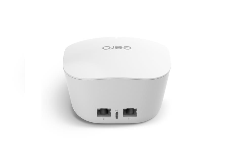 Los routers eero mesh WiFi cuentan con conectividad Ethernet.