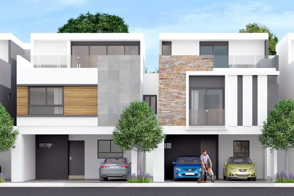Modernas residencias de 3 niveles en Rinconada Bugambilias.