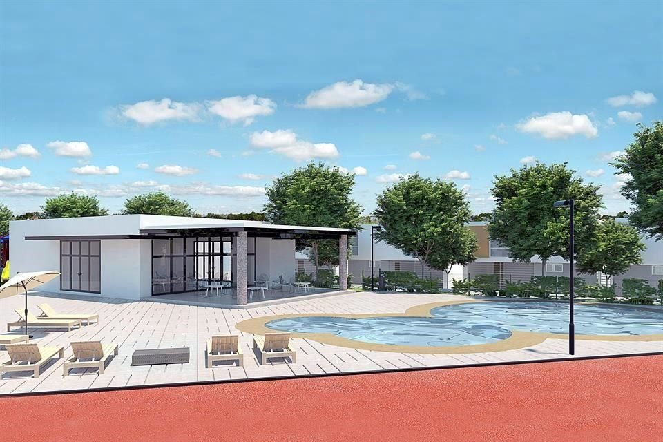 Además de las amenidades que cada sector te ofrece, el propio desarrollo te brinda exclusivo Club Deportivo con albercas, toboganes, canchas de tenis y más.