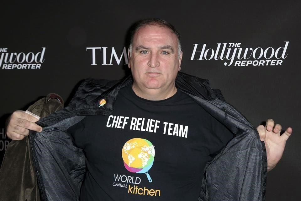 El chef fundó la ONG World Central Kitchen hace 10 años