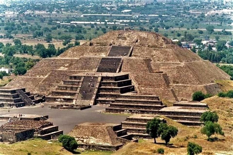La Pirámide de la Luna sería punto de partida del diseño de la ciudad mesoamericana.