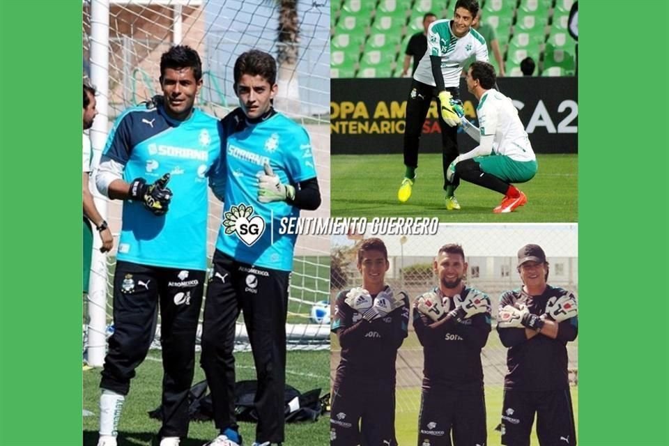 El portero llegó a Santos Laguna desde los 10 años, por lo que convivió con porteros de alta calidad.